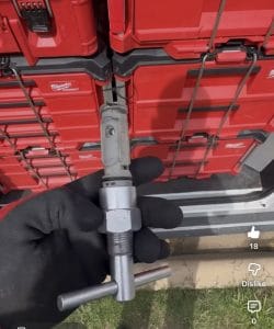 Worn Moen shower cartridge causing water not to shut off in Frisco TX