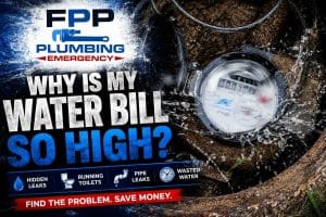 why is my water bill so high Frisco tx water meter leak